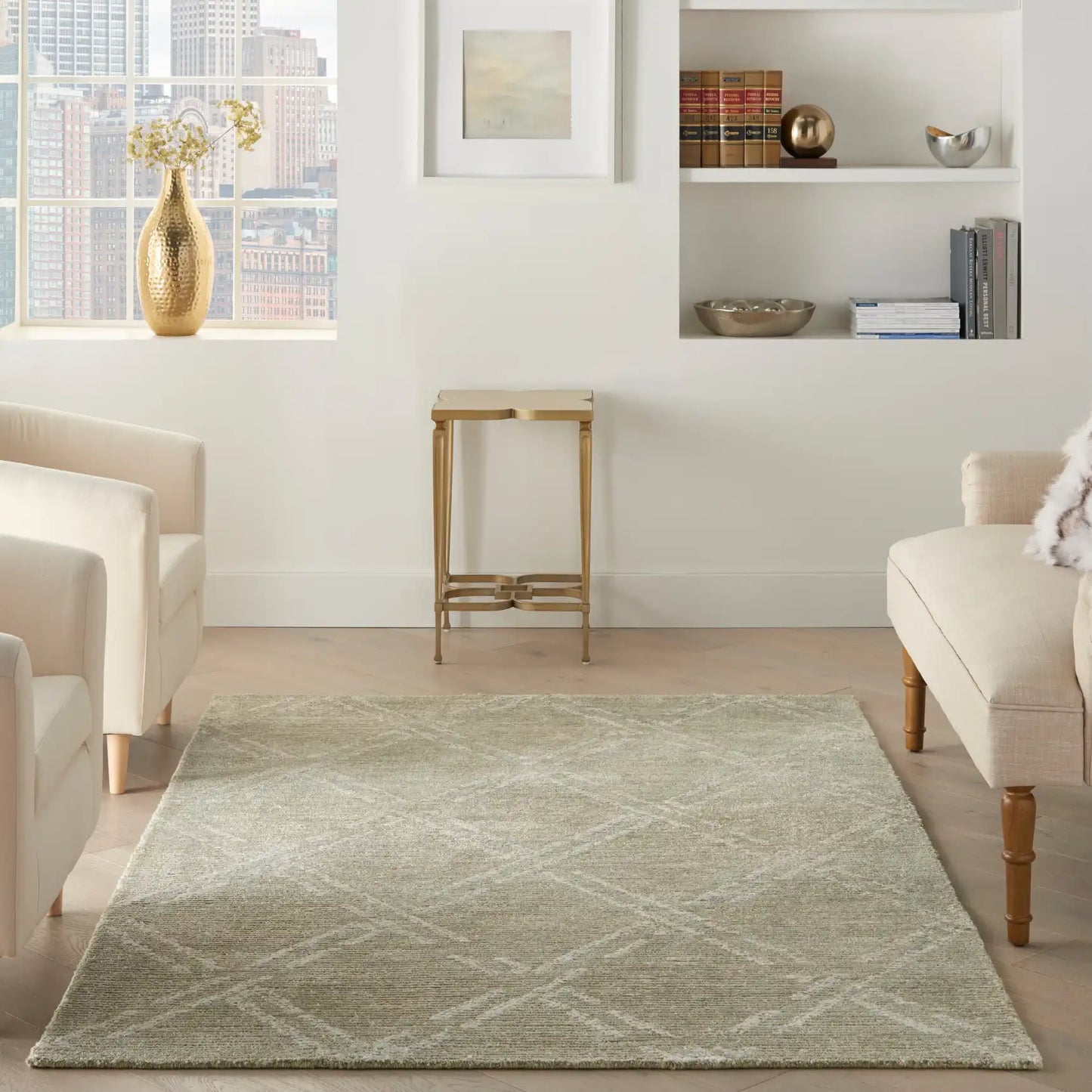 Venosa VSN01 Green Ivory Rug RS