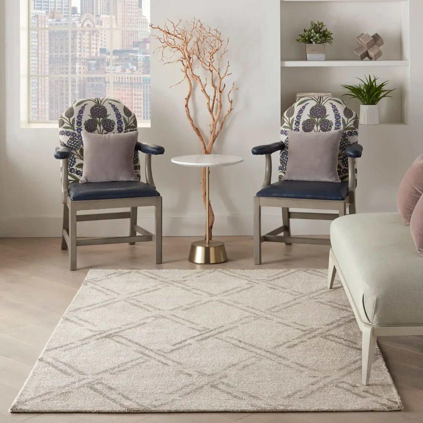 Venosa VSN01 Ivory Grey Rug RS