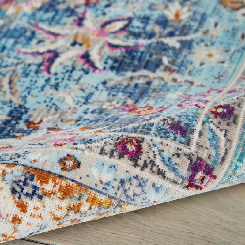 Vintage Kashan VKA01 Blue Rug RS