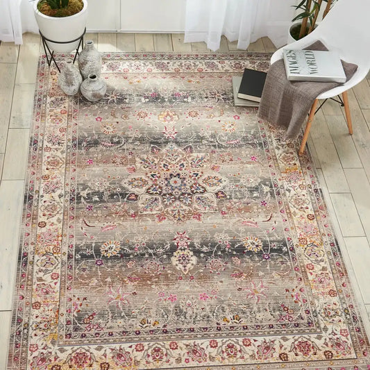 Vintage Kashan VKA01 Grey Rug RS