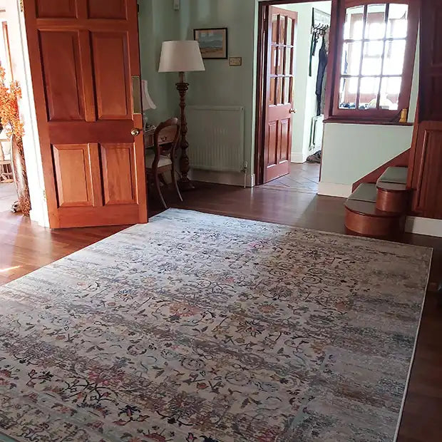 Vintage Kashan VKA02 Ivory Rug RS