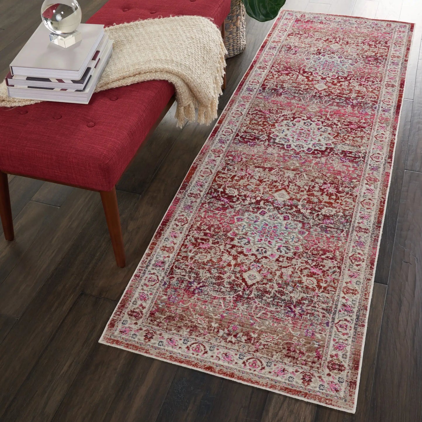 Vintage Kashan VKA01 Red Rug RS