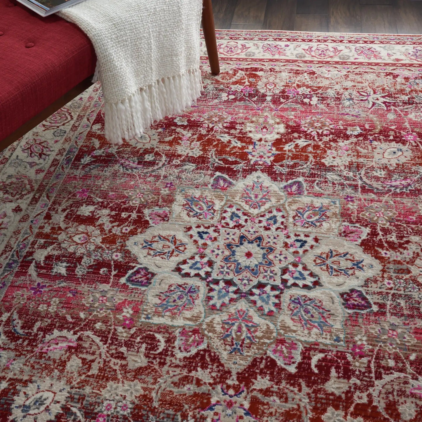 Vintage Kashan VKA01 Red Rug RS