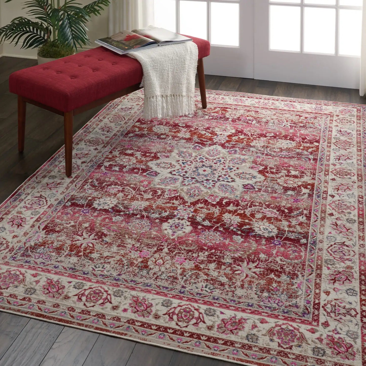 Vintage Kashan VKA01 Red Rug RS