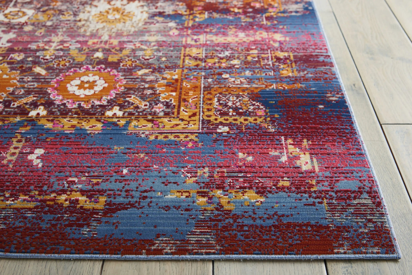 Vintage Kashan VKA03 Red Multi Rug RS