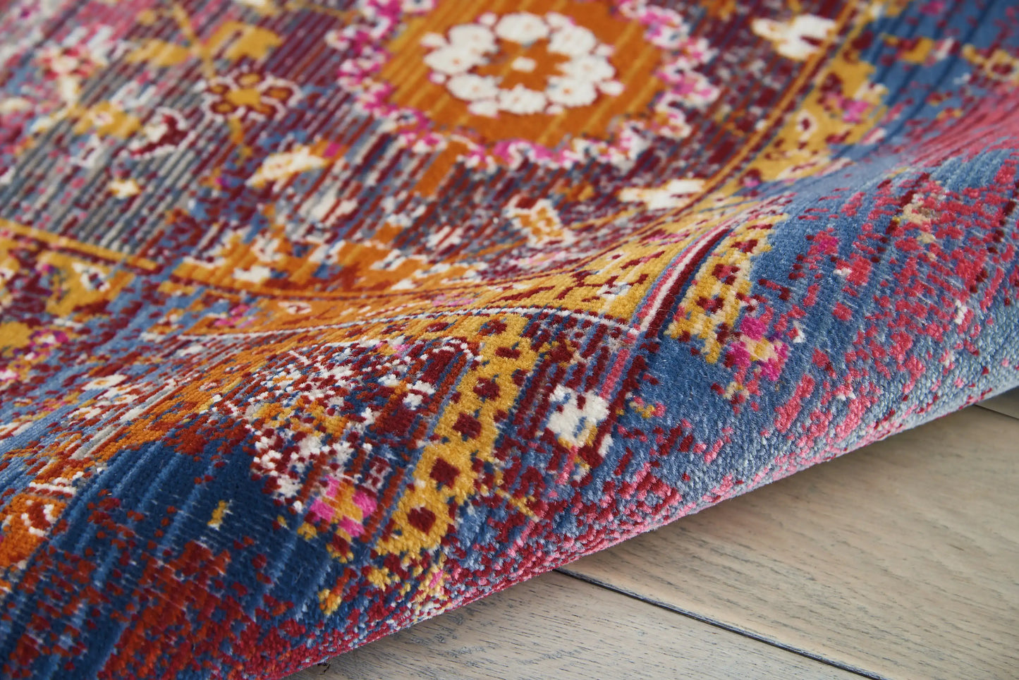 Vintage Kashan VKA03 Red Multi Rug RS