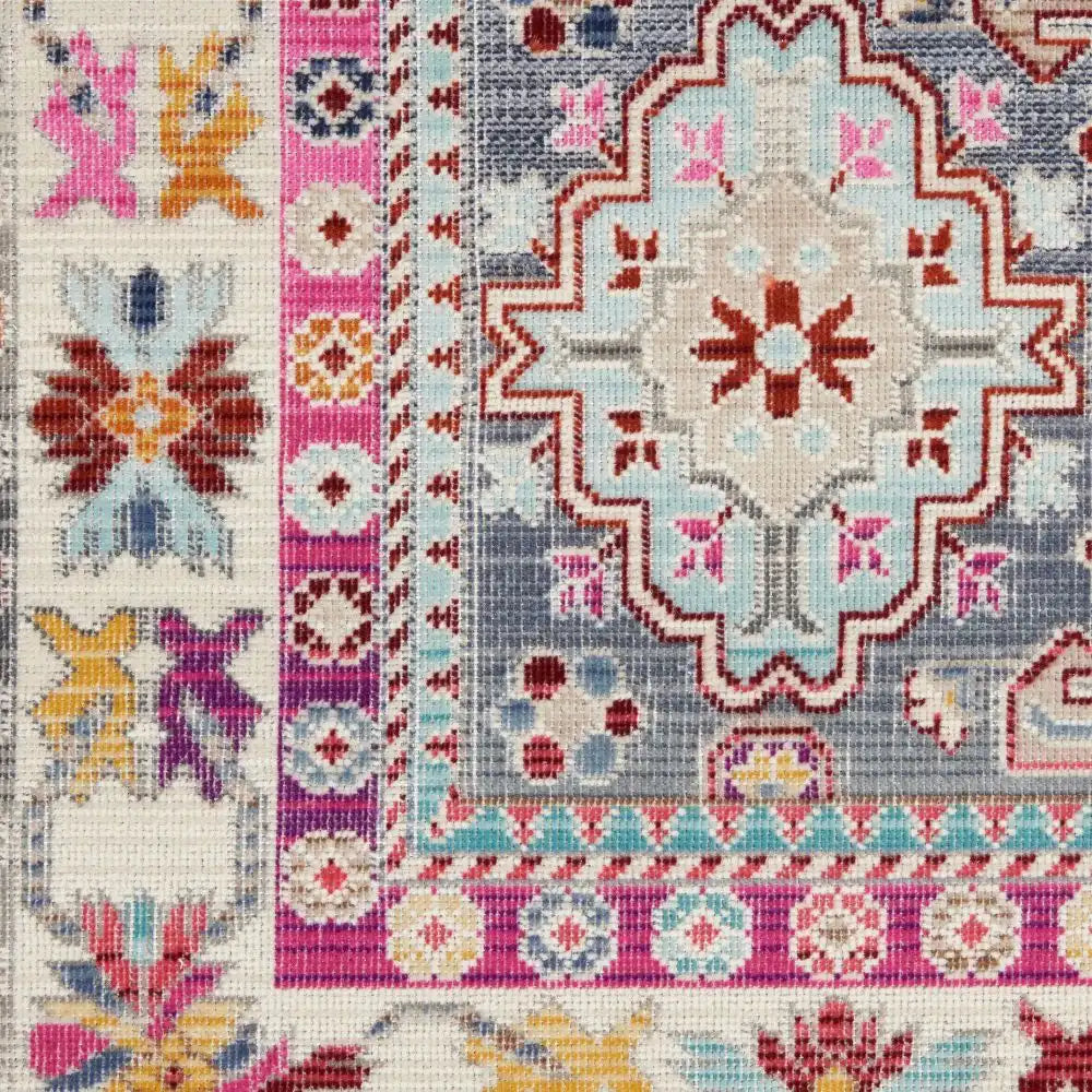 Vintage Kashan VKA05 Grey Multi Rug RS