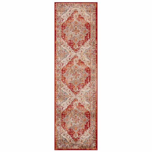 OW Traditional Valeria Multi Hallway Runner in 1803 R
