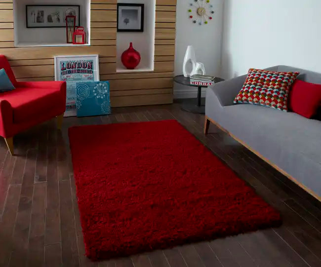 Vista - Plain 2236 Red Rug RS