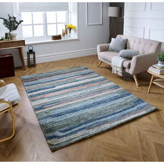 OW Vista Wool Rugs in Multi