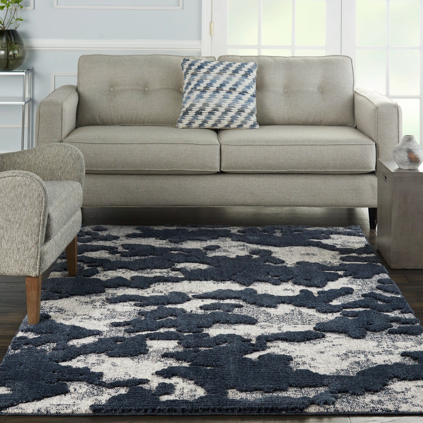 Zermatt ZER01 BLGRY Rug RS