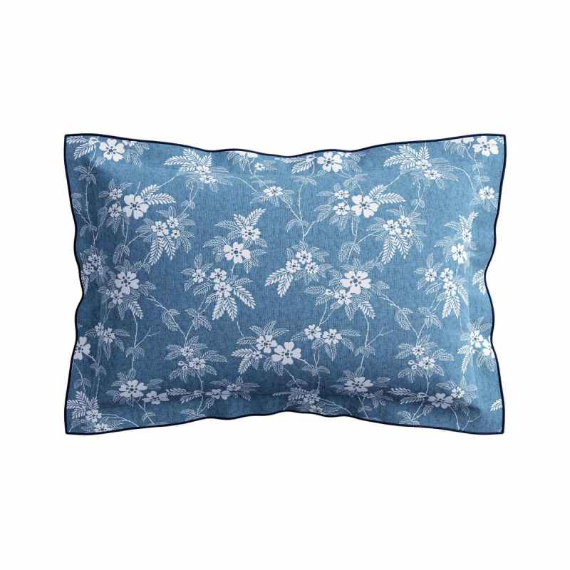 Zayda Bedding by Bedeck of Belfast in Chambray Blue