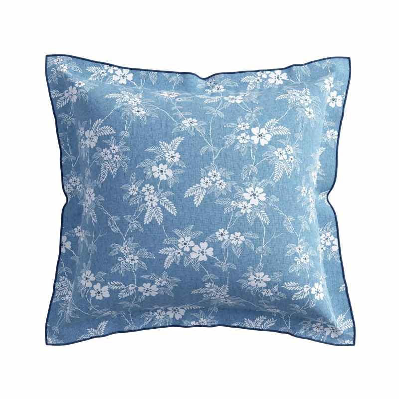 Zayda Bedding by Bedeck of Belfast in Chambray Blue