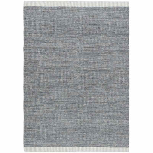 Atlas Modern Kilims Wool Cotton Rug in Light Grey