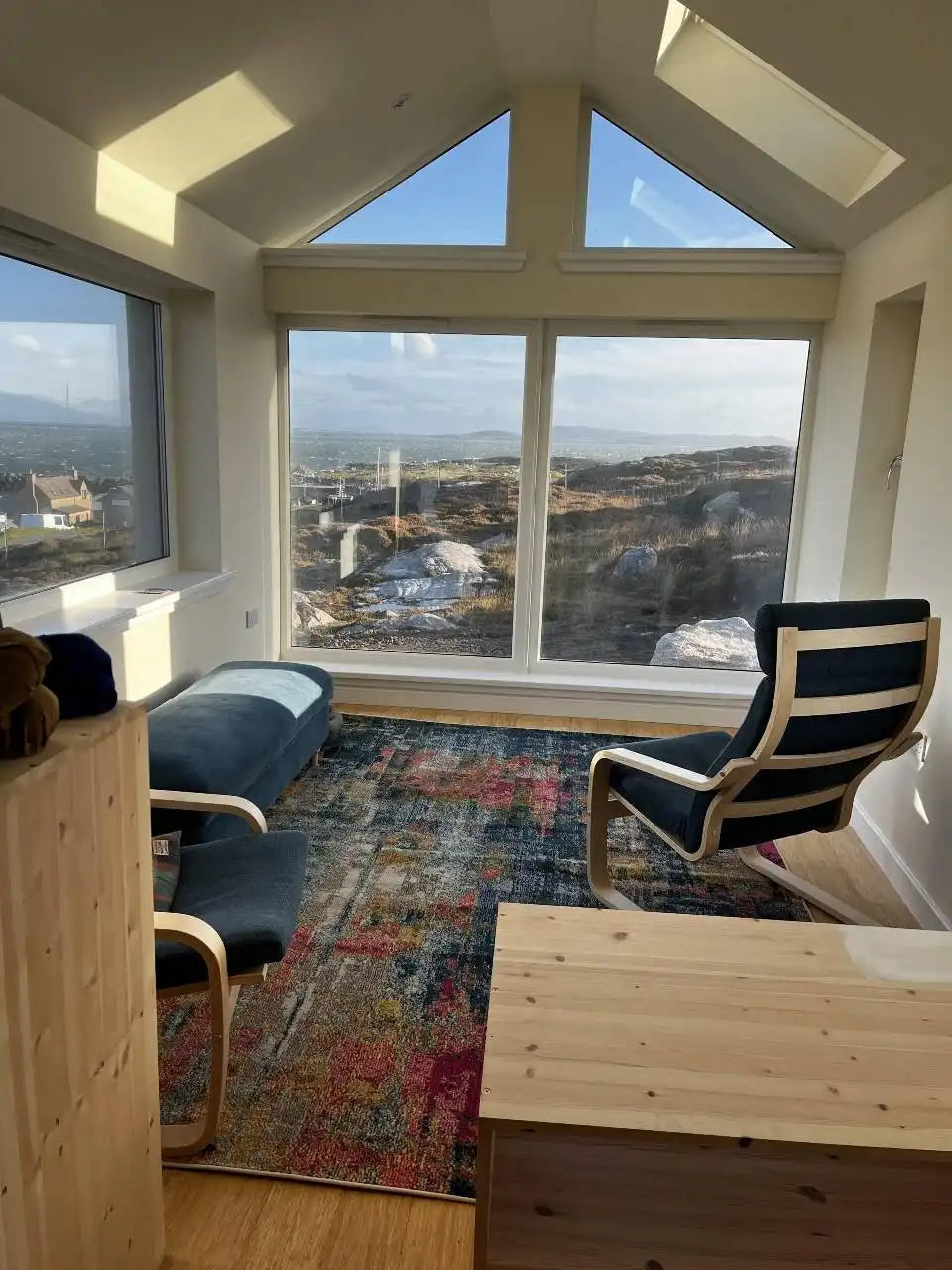 Celestial CES09 Blue Yellow Rug RS