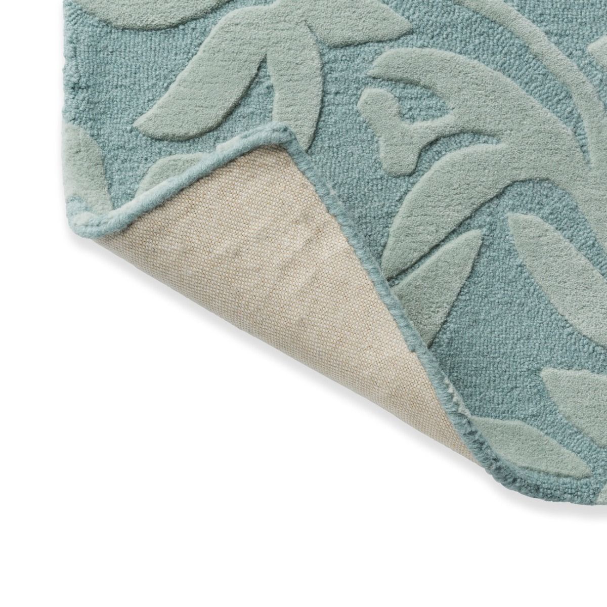 Cleavers Laura Ashley Duck Egg 080907 Rug