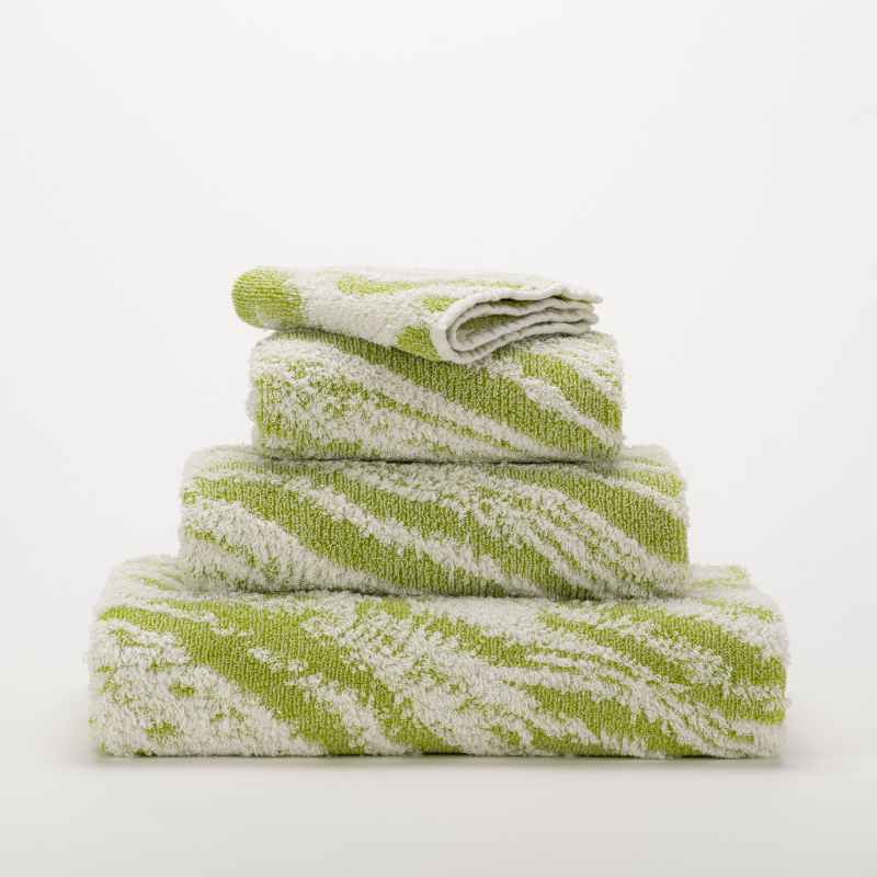 Fogo Egyptian Cotton Towels by Designer Abyss & Habidecor in Apple Green