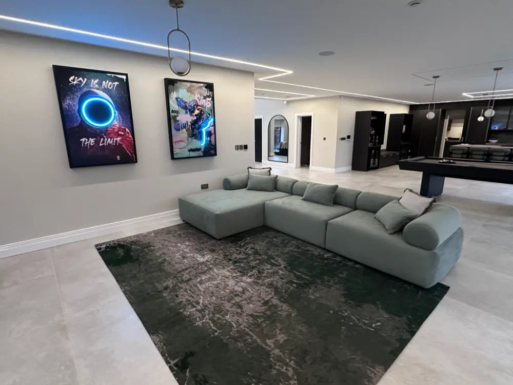 Mad Men Cracks 8723 Dark Pine Indoor Outdoor Washable