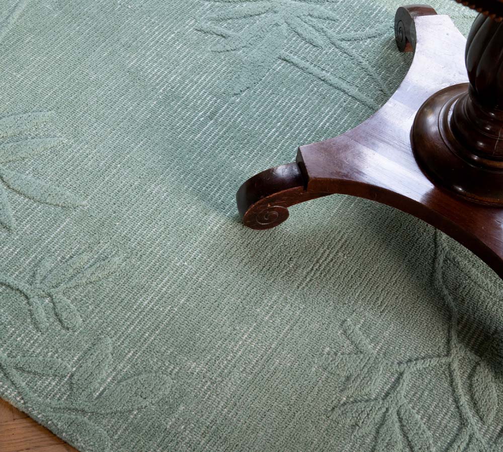 Mari Laura Ashley Mineral Green 081507 Rug