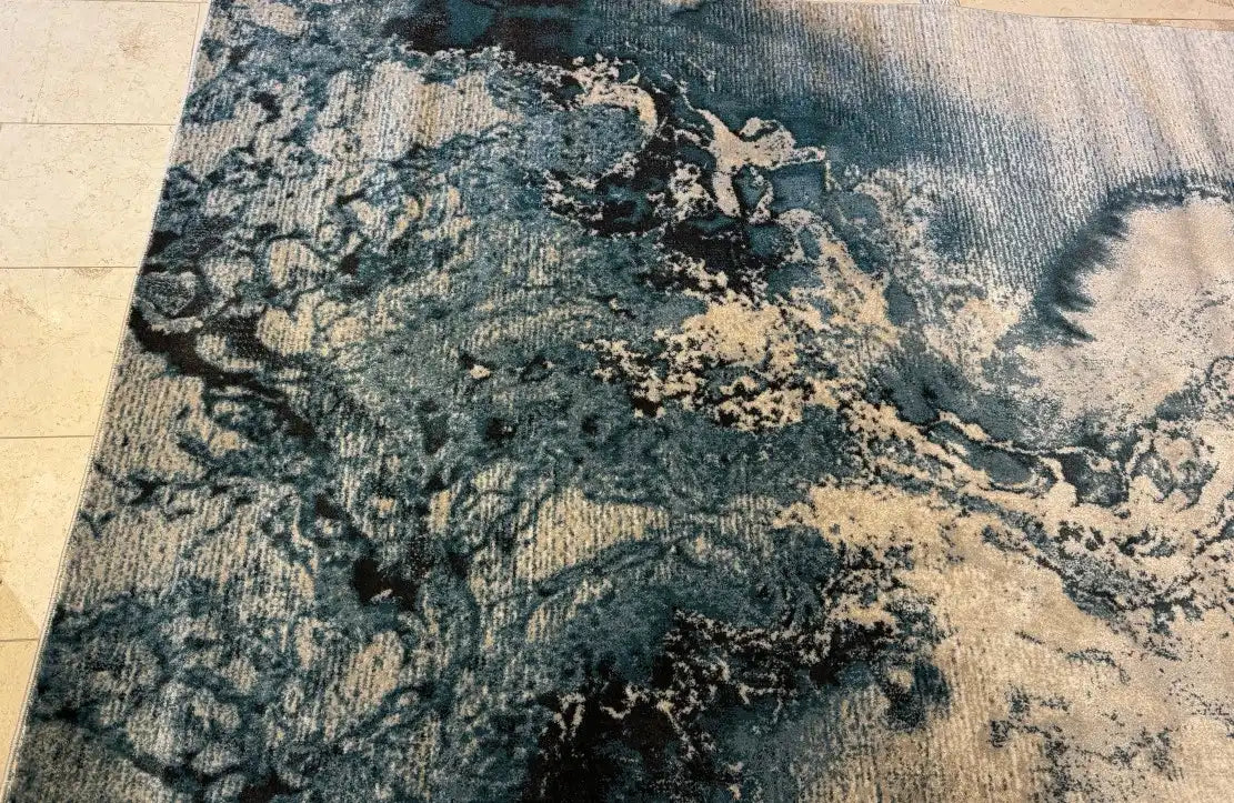 Maxell MAE08 Ivory Teal Rug RS