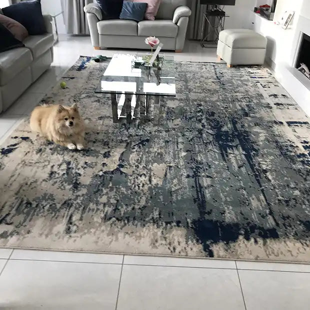 Maxell MAE16 Ivory Blue Rug RS