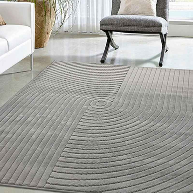 Malmo Maze Textured Carved Indoor Outdoor Rugs in Grey – The Rug Seller