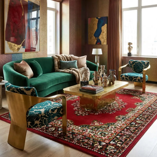 Maestro TRADITIONAL RED Rug RS