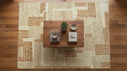 ZEN GARDEN DRYED BANANA 2079 Washable and Indoor/Outdoor RS