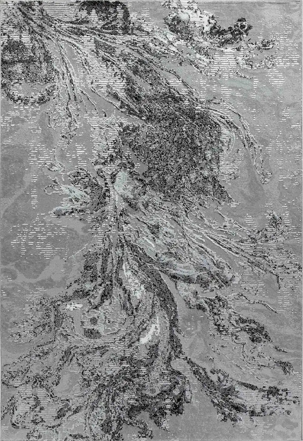 Serdim Serenity 268 Black Portrait Rug