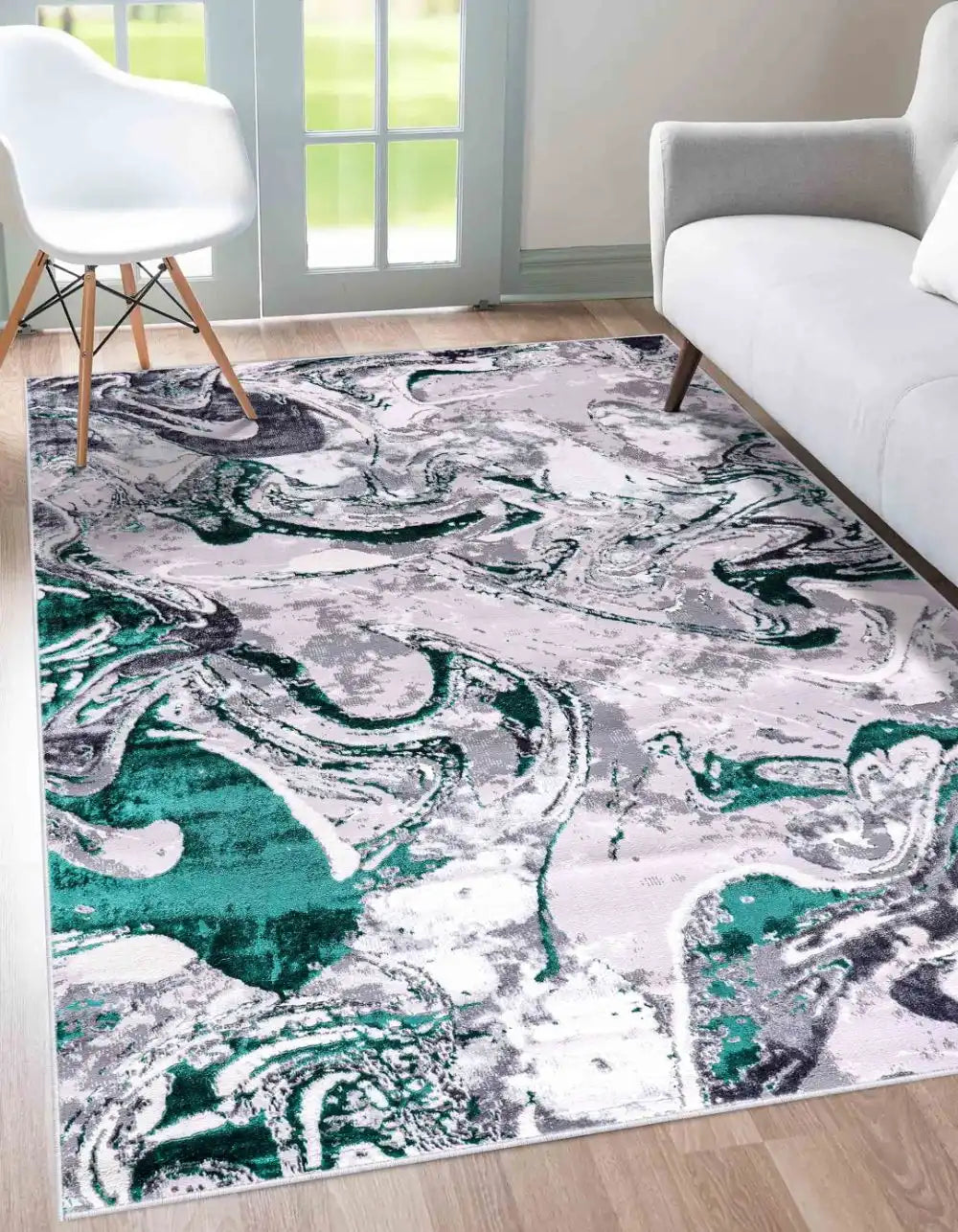 Emperor 315 Solarius Aqua Rug