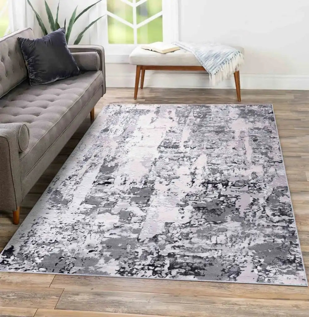 Emperor 320 Stryra Silver Rug