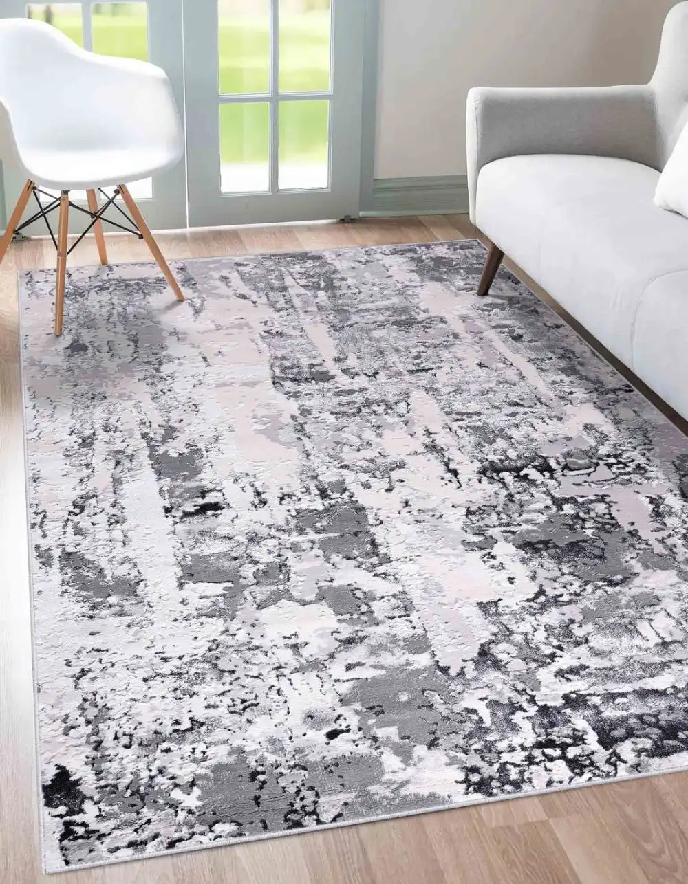 Emperor 320 Stryra Silver Rug