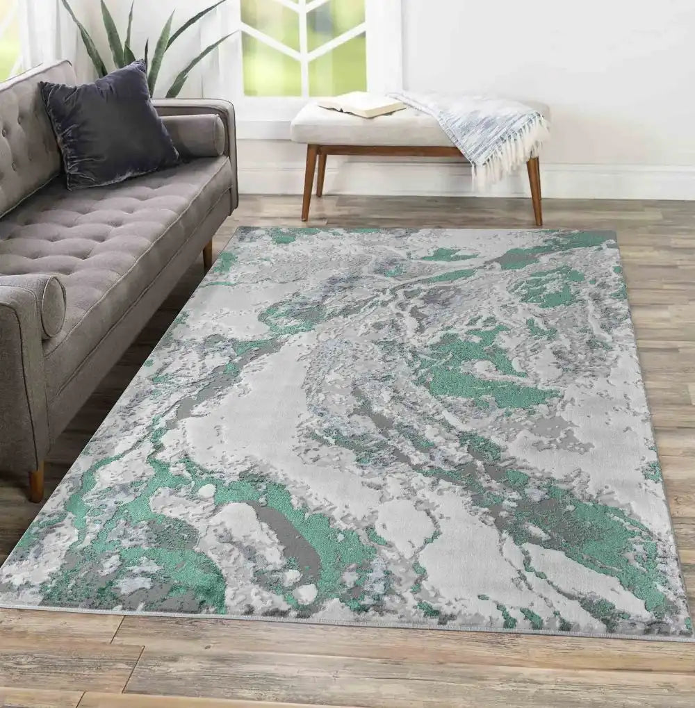 Emperor 325 Picasso Aqua Rug
