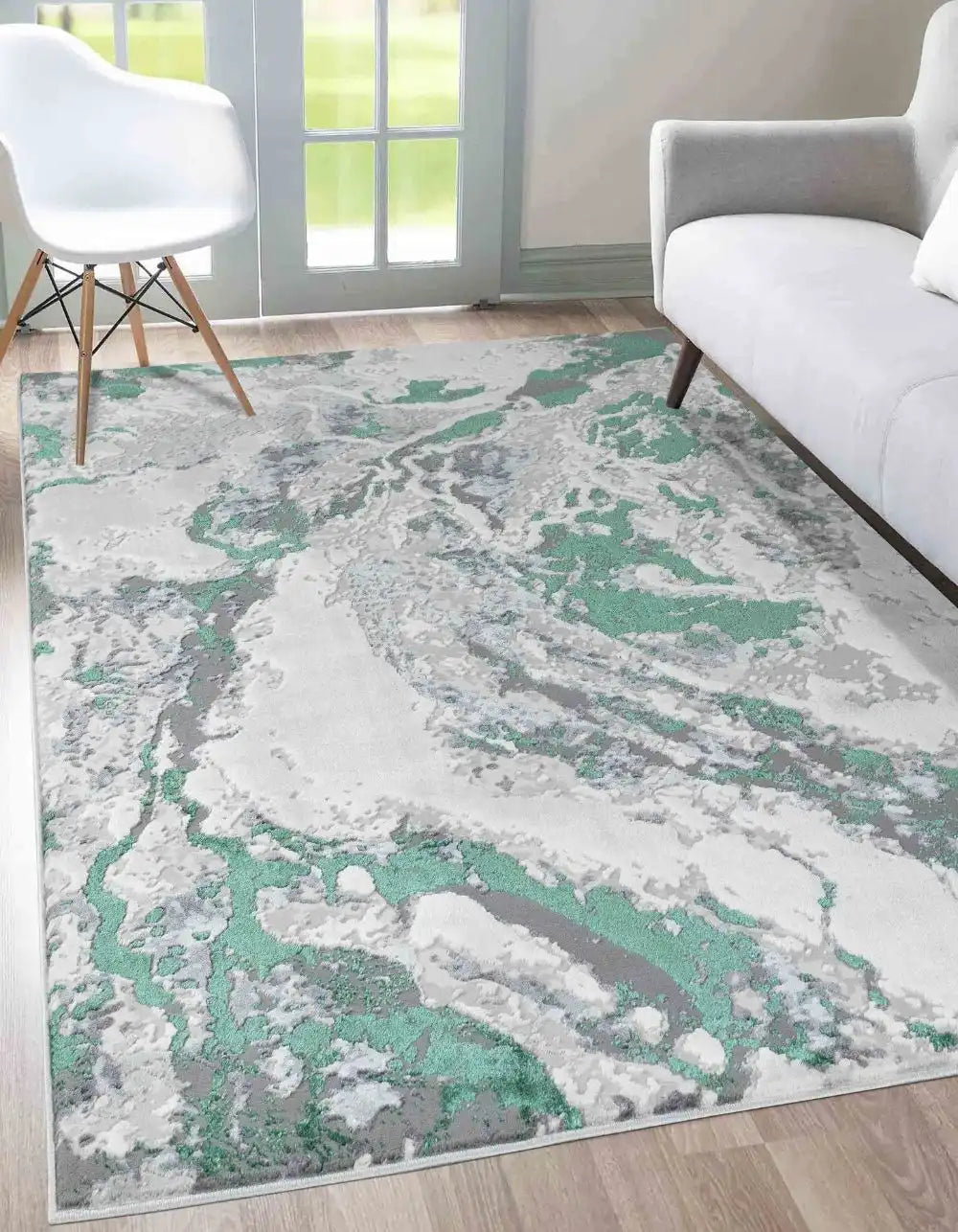 Emperor 325 Picasso Aqua Rug