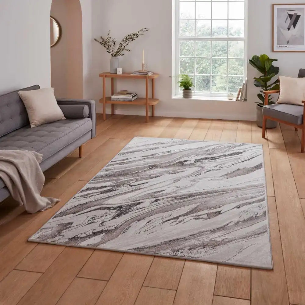 Creation 50100 Cream Beige Rug RS