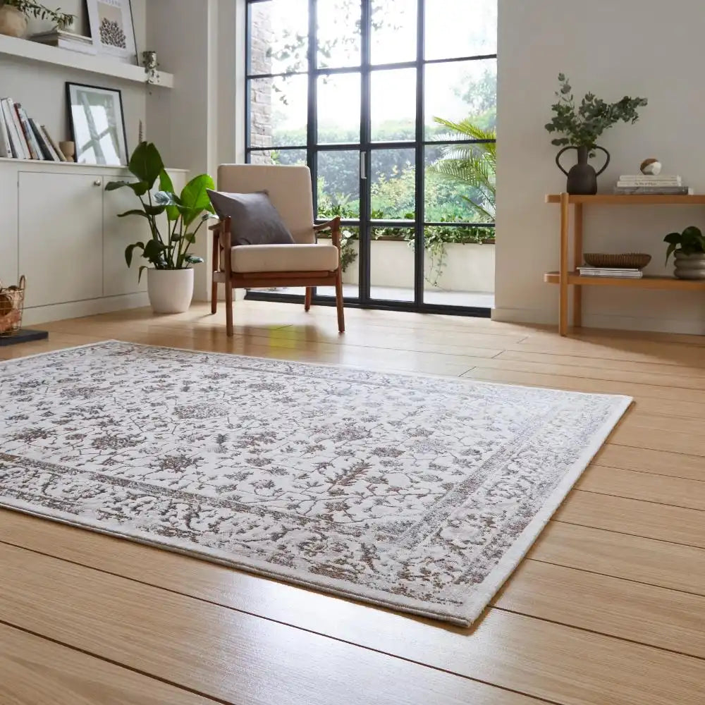Creation 50112 Beige Silver Rug RS
