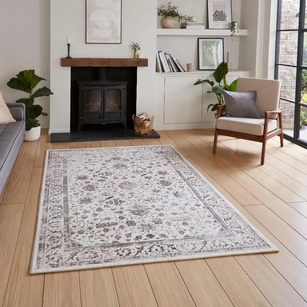 Creation 50112 Beige Silver Rug RS