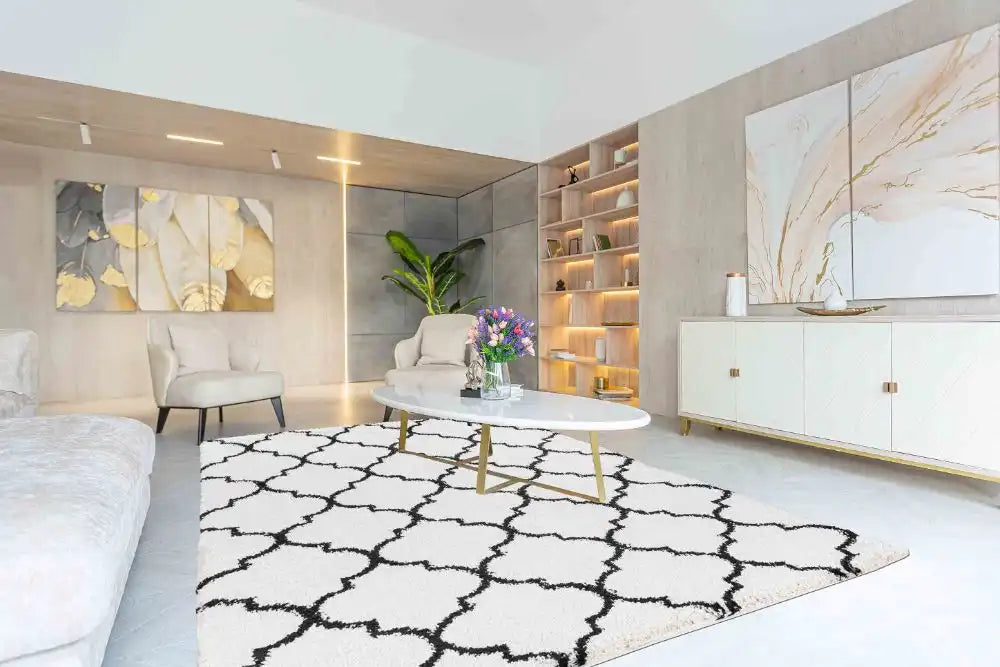 Marrakesh Serdim 520 Trellis Stone Rug