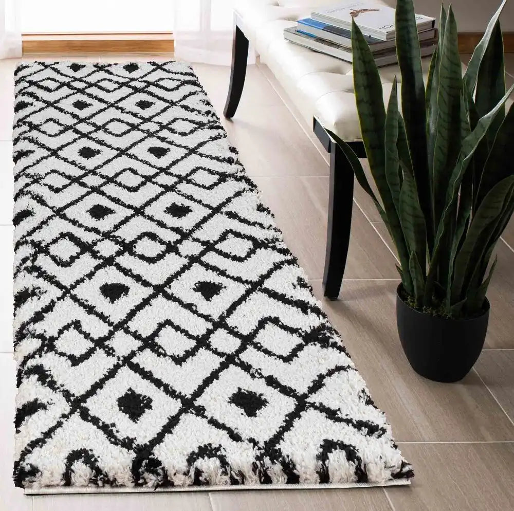 Marrakesh Serdim 530 Distorted Checkered stone Rug