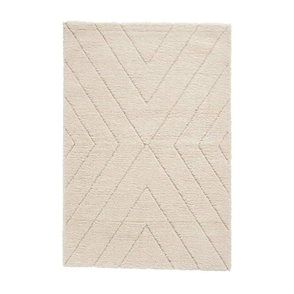 Ideal Shaggy 80362 Cream Rug RS