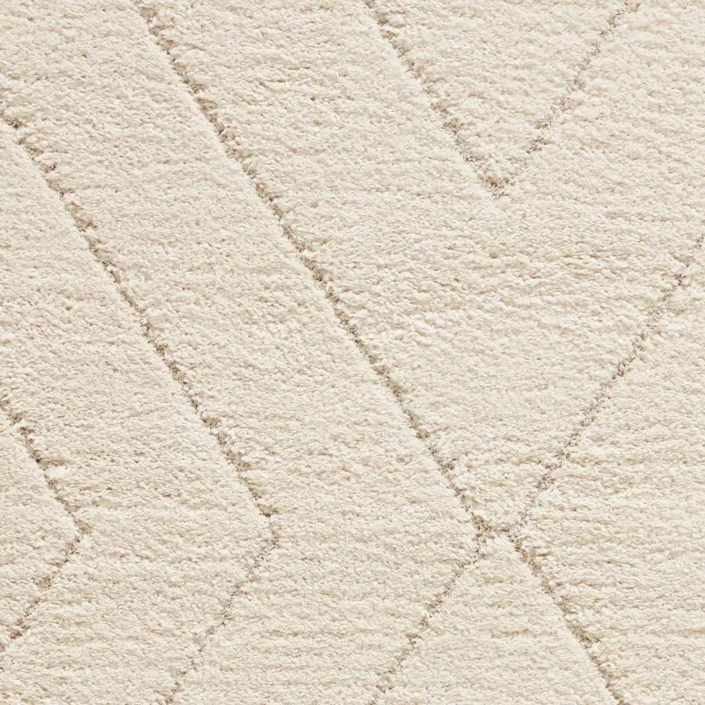 Ideal Shaggy 80362 Cream Rug RS