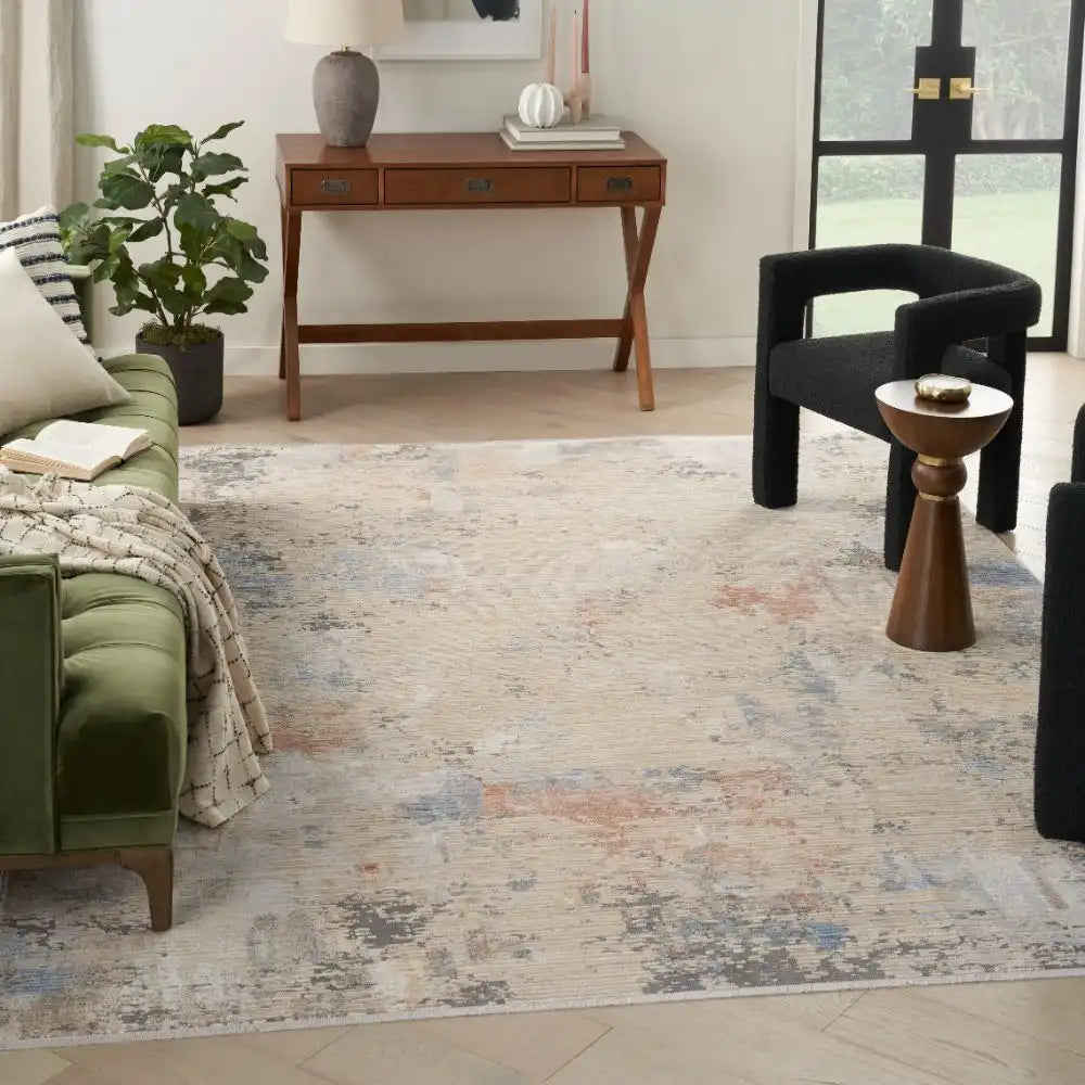 Abstract Hues ABH01 Beige Grey Rug RS