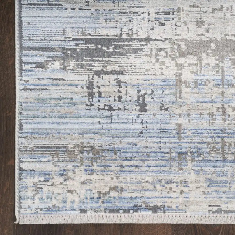Abstract Hues ABH02 Blue Grey Rug RS