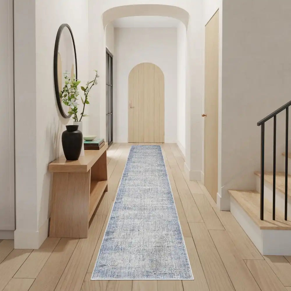 Abstract Hues ABH02 Blue Grey Rug RS