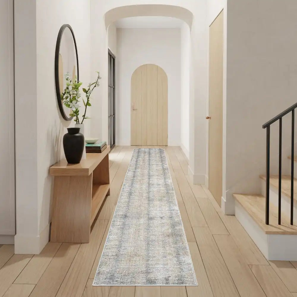 Abstract Hues ABH03 Grey Gold Rug RS
