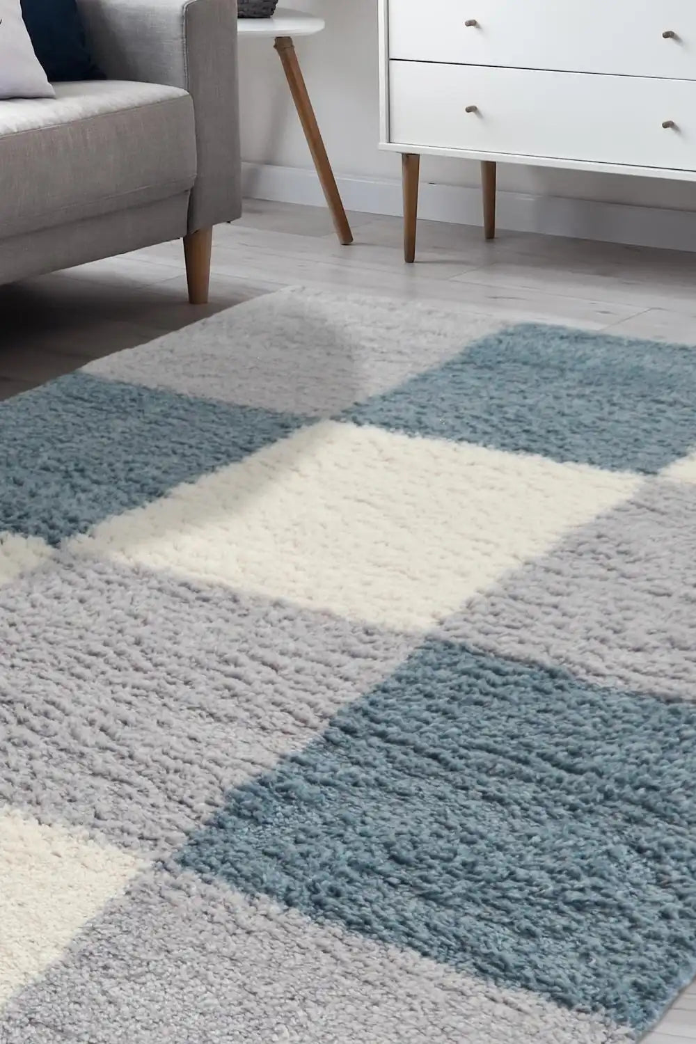Snug Melrose BLOCKS DUCK EGG Rug RS