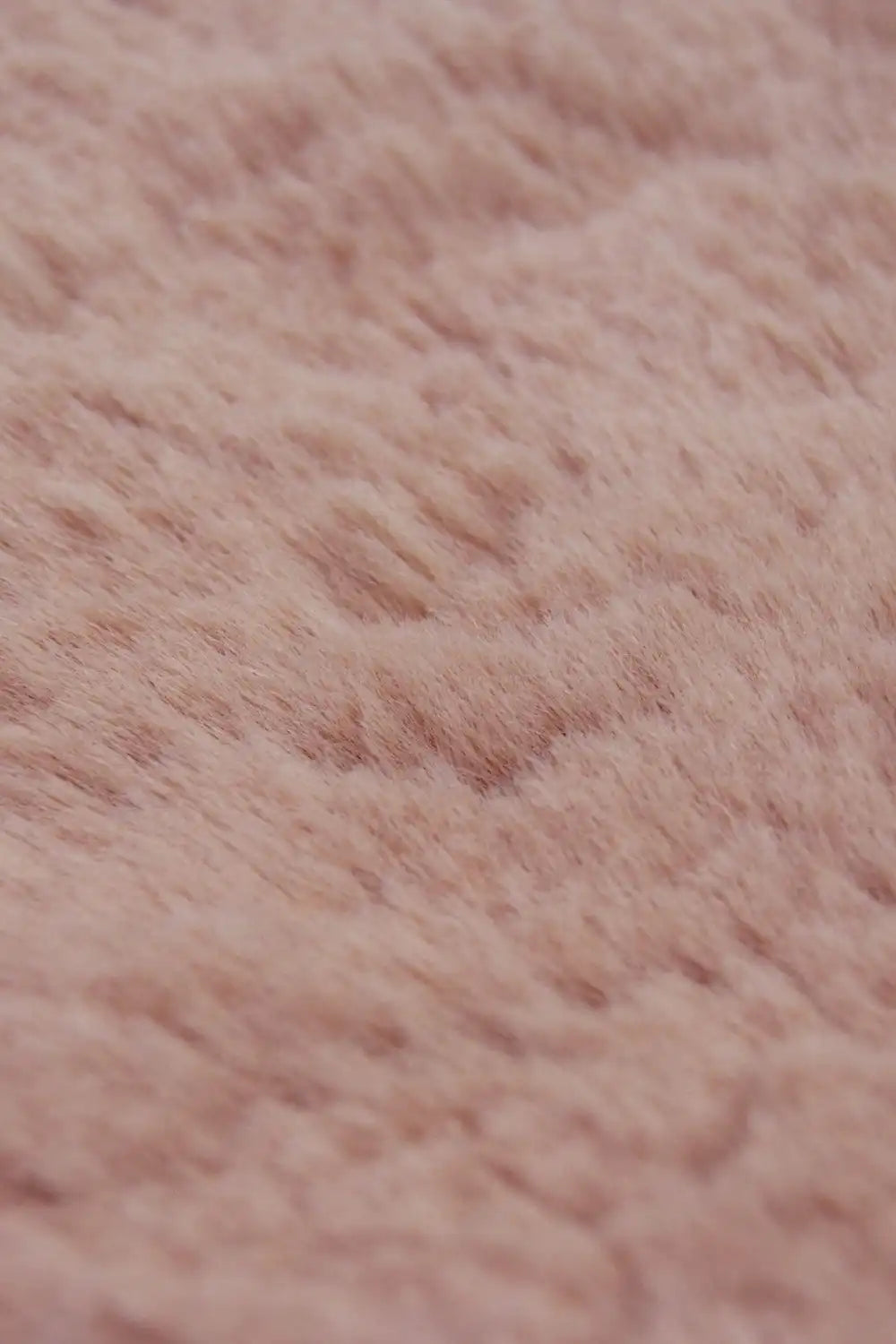Luxury Faux Fur Melrose Blush Rug RS