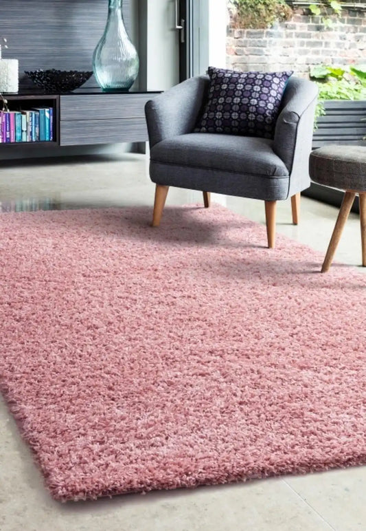 Jazz Shaggy BLUSH PINK Rug RS