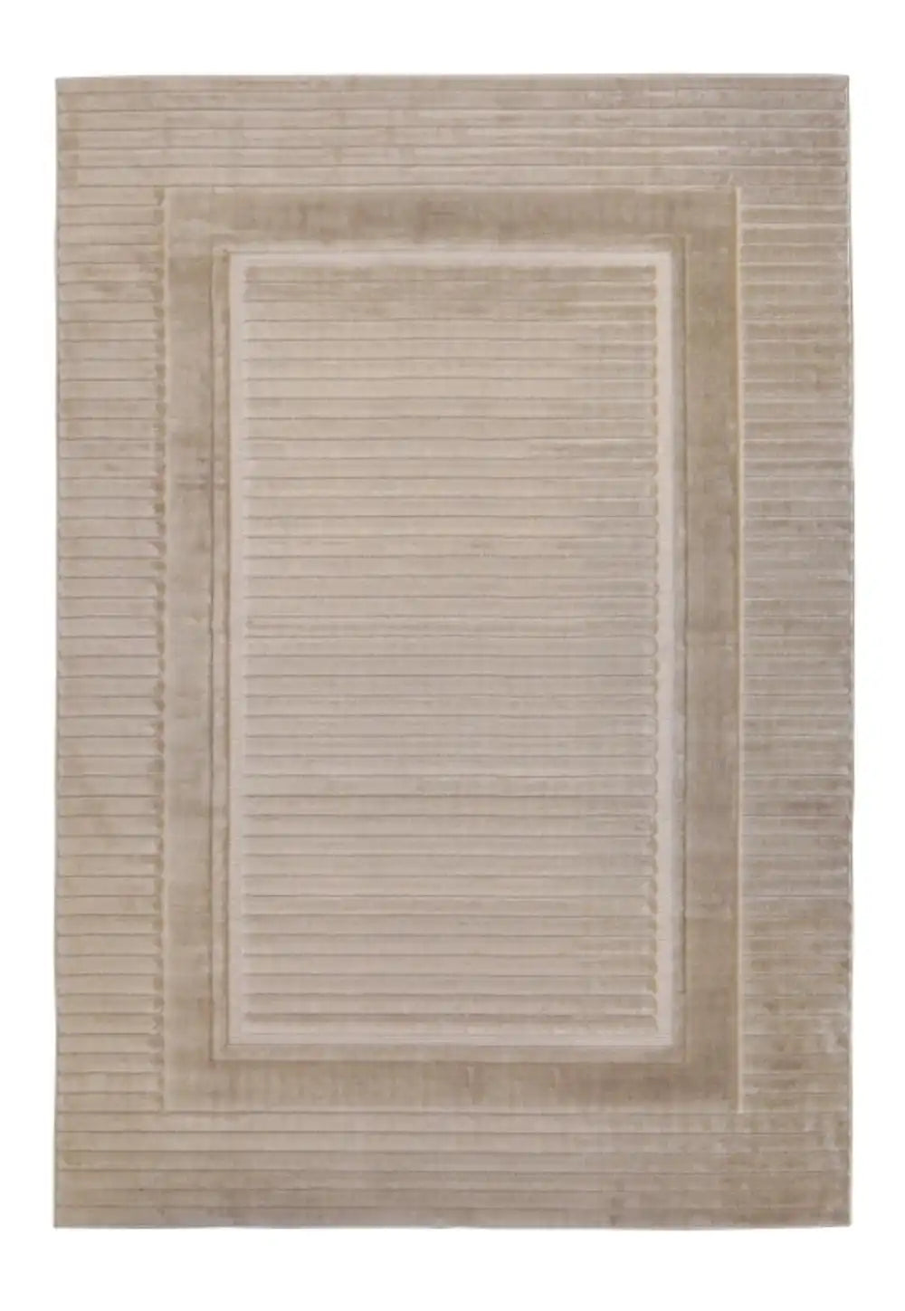 Malmo Indoor Outdoor BORDER NATURAL Rug RS