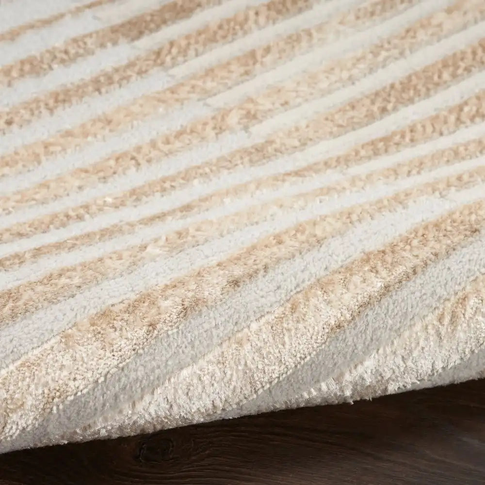 Brushstrokes BSK04 Beige Silver 1 Rug RS
